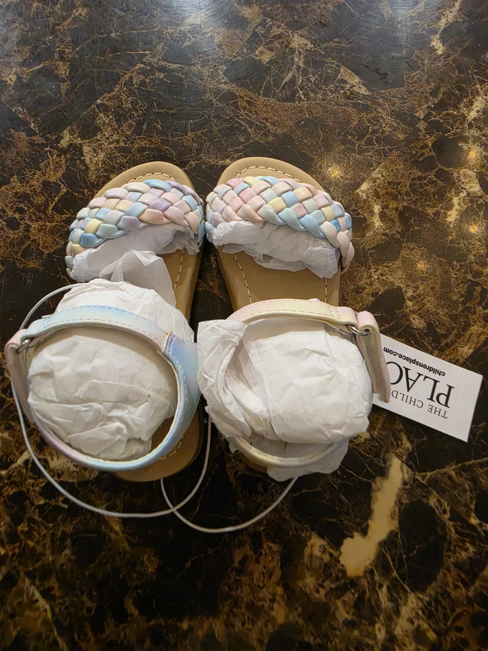 The Childrens Place pastel braided